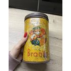 Старинная банка жесть Branka Львов Польша