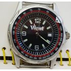 Часы "West" состояние,безель вращается (20 мм по ушкам)