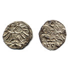 Денарий 1554, Жигимонт Август, Вильно, R3