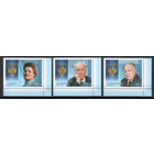 Россия-2011, 1508-10. Кавалеры ордена Святого апостола Андрея Первозванного. Б.В. Петровский  Д. С. Лихачёв Л. Г. Зыкина Серия ** \\ПИТ