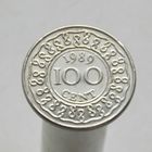 Суринам  100 центов 1989