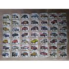 Вкладыши Turbo (Турбо) Rally (Ралли) 49шт, без повторов