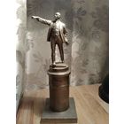 Ленин на постаменте силумин  СССР 60е годы