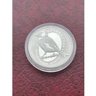 Черноголовый щегол, 1 рубль 2018 Медно-никель