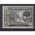 МАЛАЙЗИЯ / MALAYA MALACCA 1960 ** Кокосы Mi-55
