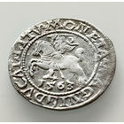 Полугрош 1563, Жигимонт Август, Вильно. Ав - без 'D G' в легенде, окончание легенды - LI, Рв - LITV. Герб Погоня малого размера