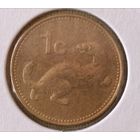 Мальта. 1 цент 2001 года.
