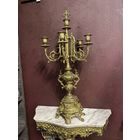 Роскошный огромный бронзовый подсвечник, Европа, много лотов с рубля