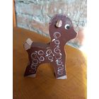 Детская деревянная игрушка 50-е года, СССР.