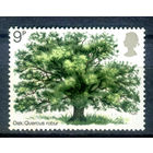 Великобритания - 1973г. - год цветущих растений, британские деревья - 1 марка - полная серия, MNH [Mi 615]. #3-GB-Z-1-21