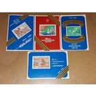 Календарики 1984 Всесоюзное Общество Филателистов. 40 лет освобождения Одессы. Серия 4 шт. одним лотом