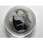 Беларусь 1 рубль 2008г.Вялiкая белая чапля.