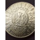 5 злотых 1934 легионер AU