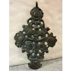 Крест нательный Яблочный спас. 19 век. Распродажа коллекции!!!