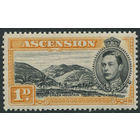 1938 Вознесения острова **  марка из серии Британские колонии