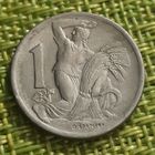 Чехословакия 1 крона 1946 г