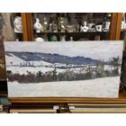 Крохалев П.С./Засл.Худ./; (Крохолев);52/106см; "Дорога на Радошковичи",50ые-60-ые годы;холст/масло;подпись на лицевой стороне картины