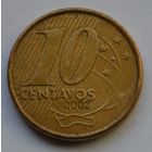 Бразилия, 10 сентаво 2002 г.