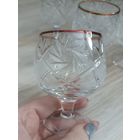 Фужеры, бокалы, хрусталь. Рисунок мельница. Номиналом 200гр.6 штук