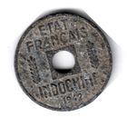 Индокитай. 1/4 сантима. 1942 г.