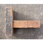 Кирпич с клеймом ,с цифрами.