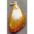 Кулон янтарь