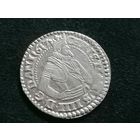 Датская марка 1617 г. С рубля.