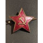 Кокарда. Звёздочка ,частей   МВД СССР , обр.1955 года  .