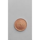 1 пенни 1911 года