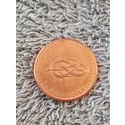 1. Распродажа. Тристан да Кунья 1/2 пенни 2008 г. Редкая! UNC!