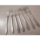 Вилки столовые алюминиевые. 7шт. Цена за все.