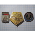 3 значка/105 с рубля!