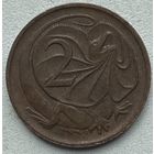 Австралия 2 цента 1974 г.