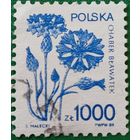 Польша 1989. Флора. Chaber blawatek