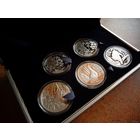 Оригинальный футляр на 5 монет медно-никелевых или серебряных монет НБРБ ВОЗМОЖЕН ОБМЕН