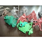 Солдатики набор с пушками одним лотом