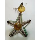 Ёлочная  игрушка  ,  Звезда , из СССР . С рубля