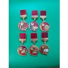 Значки ВЛКСМ Ордена комсомола.