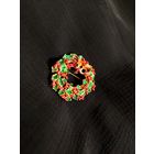 Брошь новогодняя