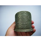 Подстаканник из СССР 1960-80е годы.  ЗАПОРОЖЬЕ. Другая ручка.