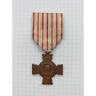 Франция. Французская военная медаль "Боевой крест Франции" ПМВ 1914-1918
