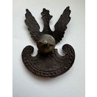 Польская кокарда (Орлик) мельхиор.