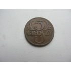 Польша 5 грошей  1925