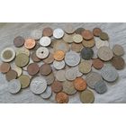 С РУБЛЯ! 60 монет. Микс, без СССР, УК, РФ.