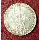 Веймарская республика. 3 марки 1925 D. 1000 лет Рейнланду