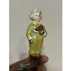 Ёлочная игрушка СССР !!! МАЛЬЧИК С КОНЬКАМИ !!! РЕДКИЙ !!! С РУБЛЯ!!!