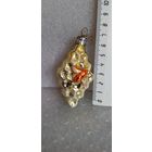 Ёлочная игрушка. Пчела на сотах (трещина). 4-20