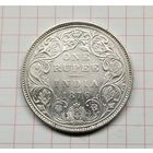 Британская Индия 1876г 1 рупия.