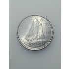 Канада 10 центов  1985 года .