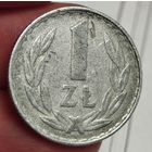 1 злотый Польша 1977